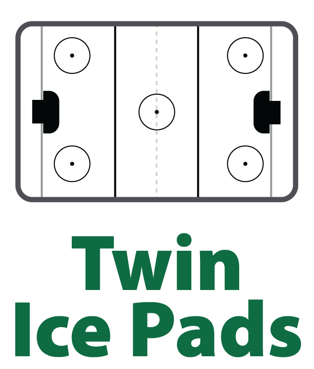 twin ice pads